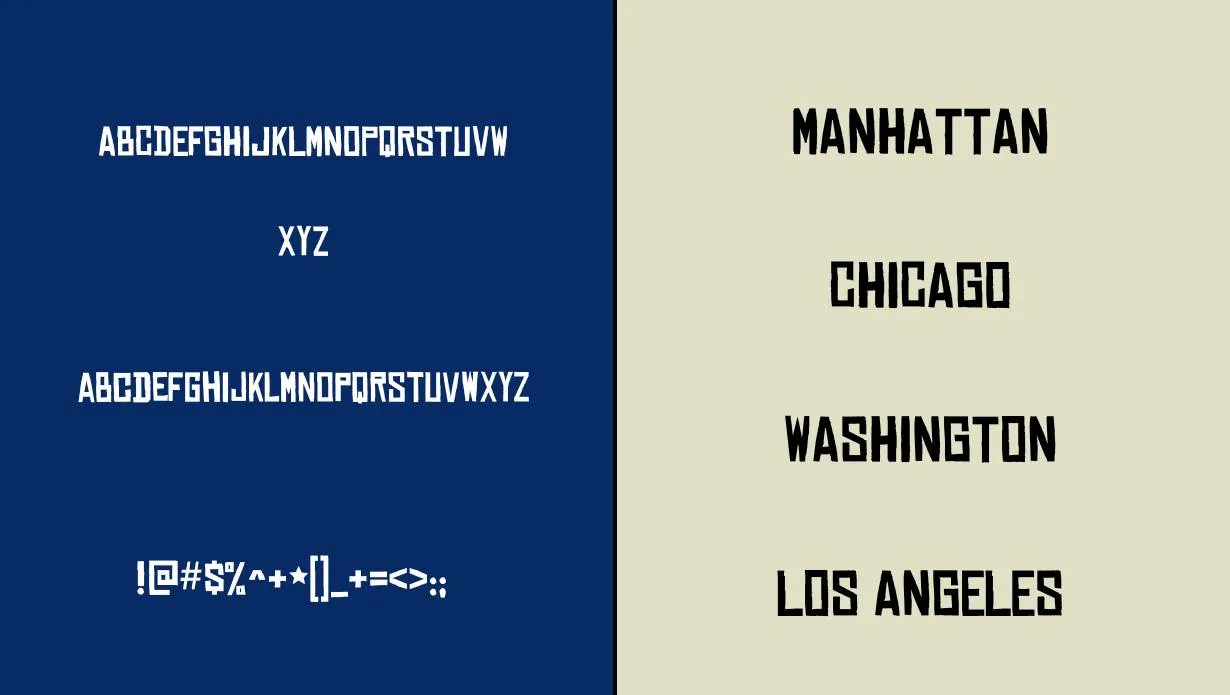 Chinese Rocks Font