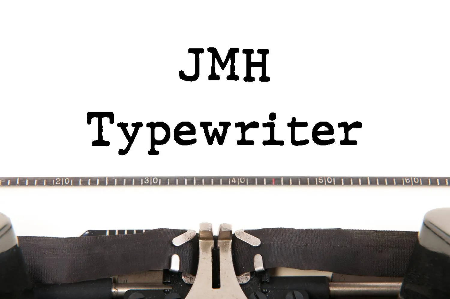 JMH Typewriter Font Free Download