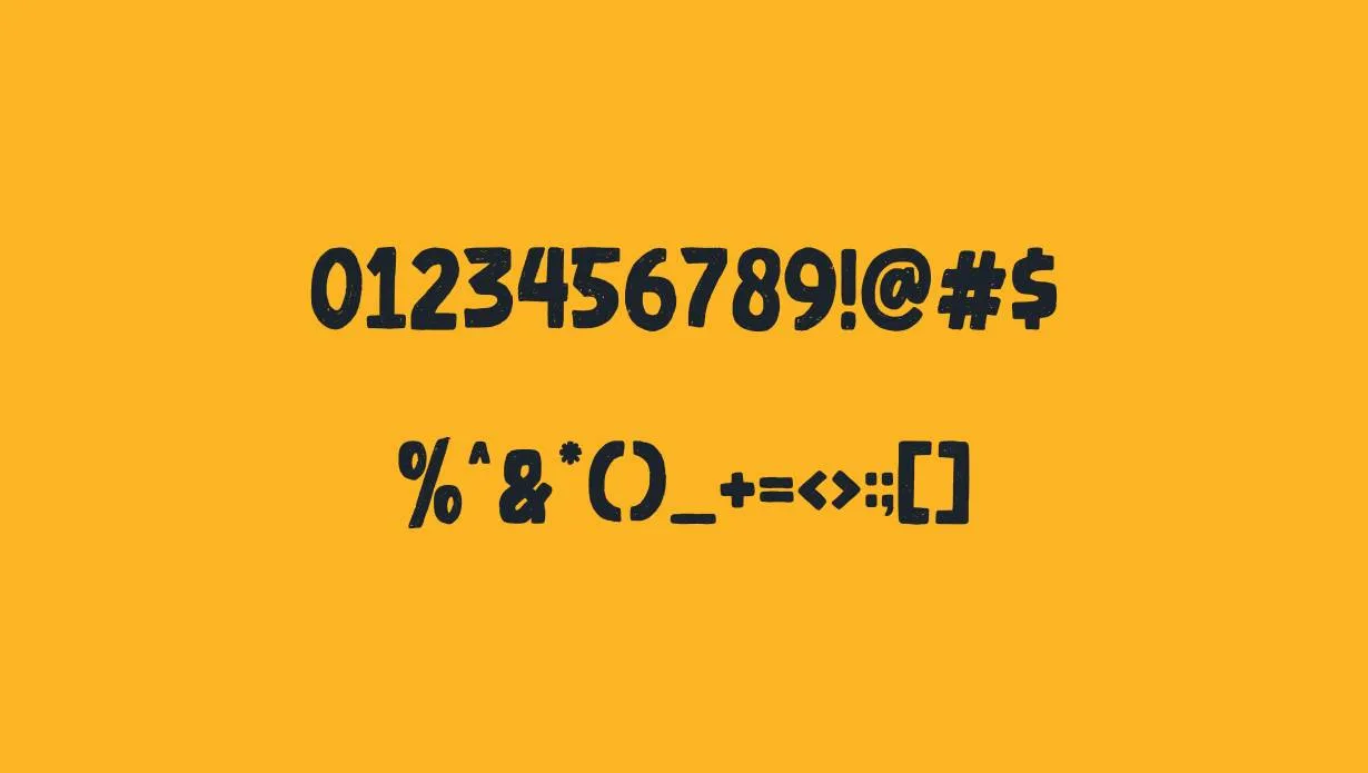 View of black ground font 1