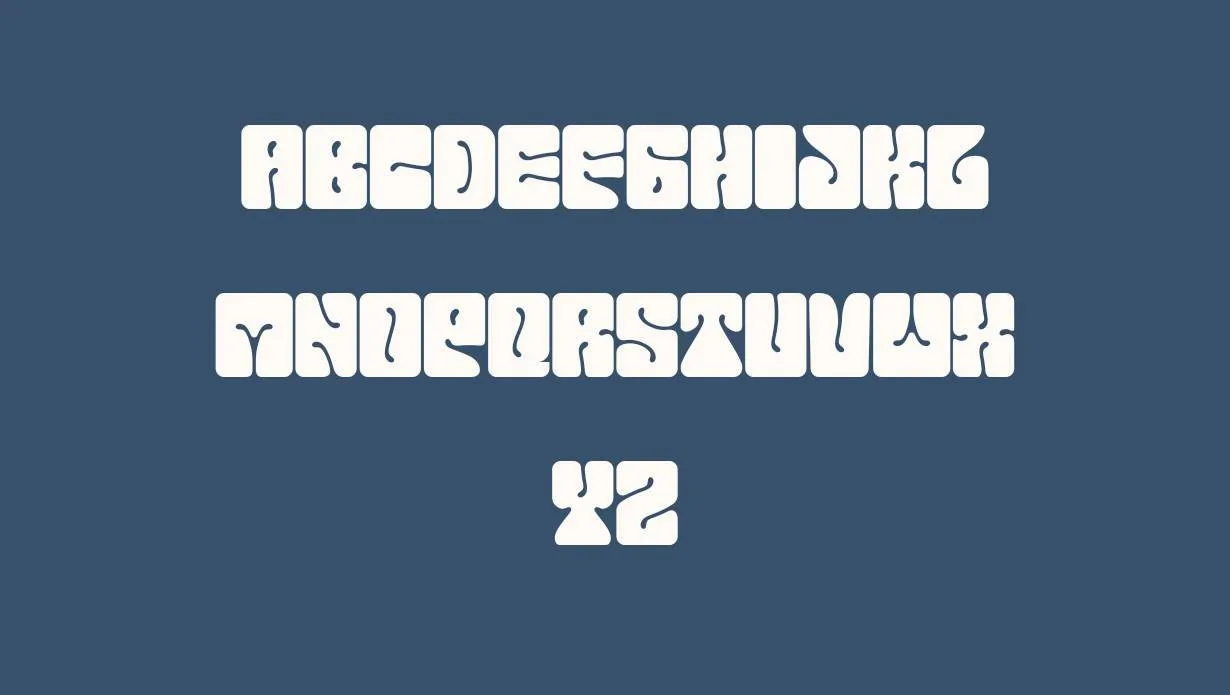 View of euphoria party font (1)