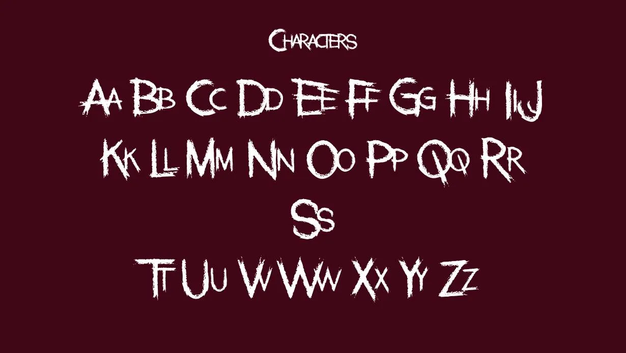 View of family annihilator font