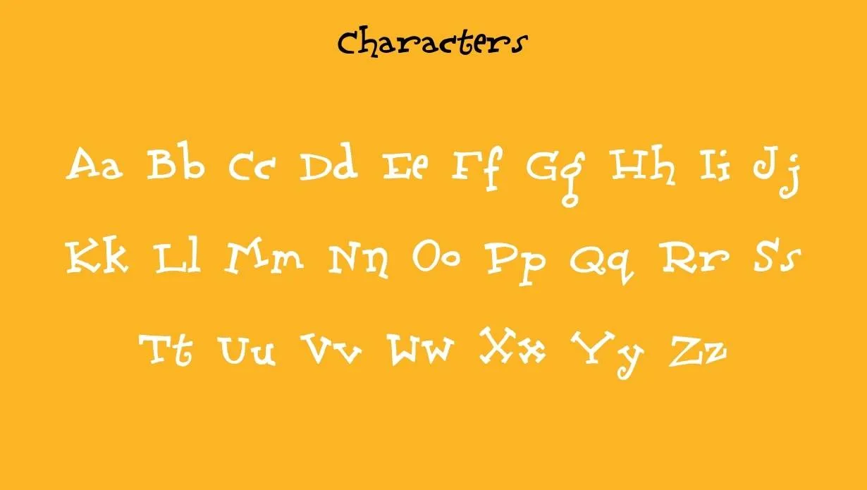 Scrubadoo Font