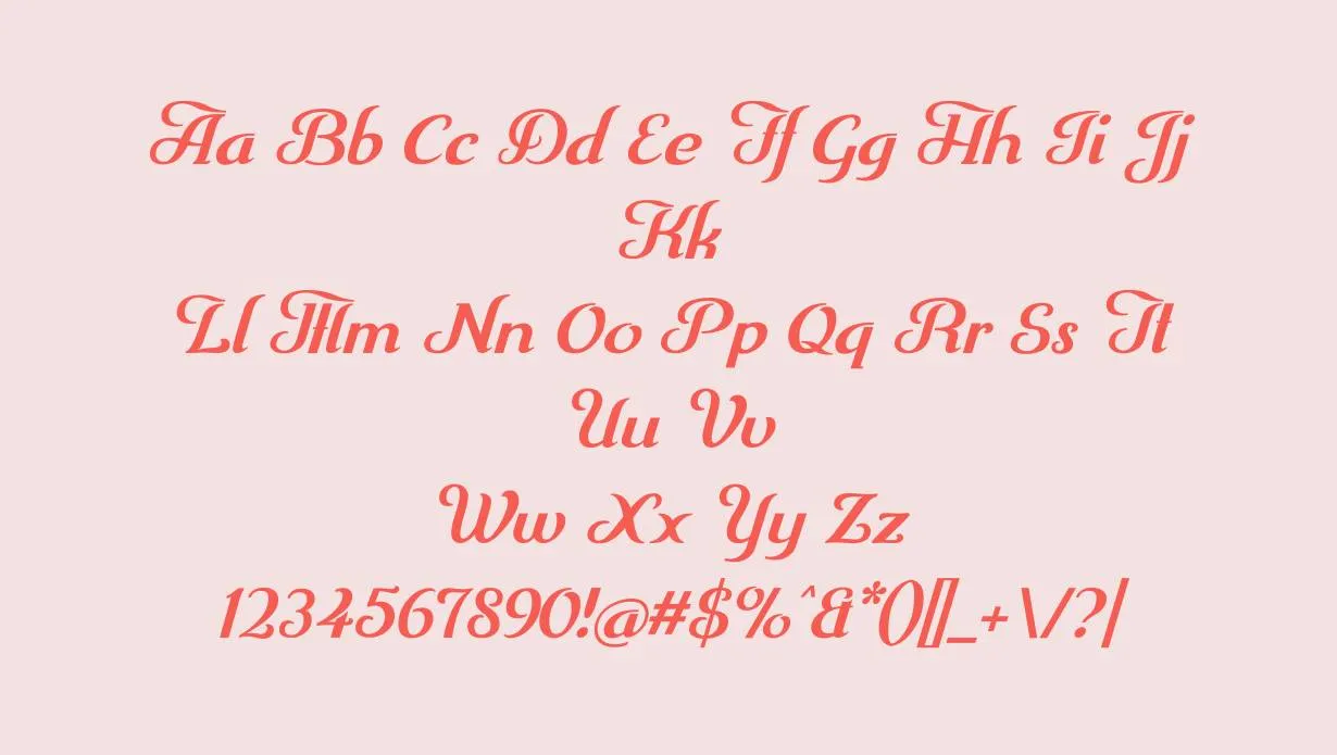 View of trumpit font