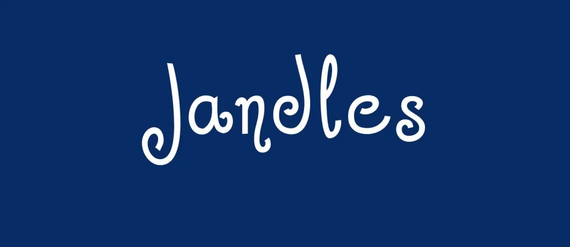 Jandles Font