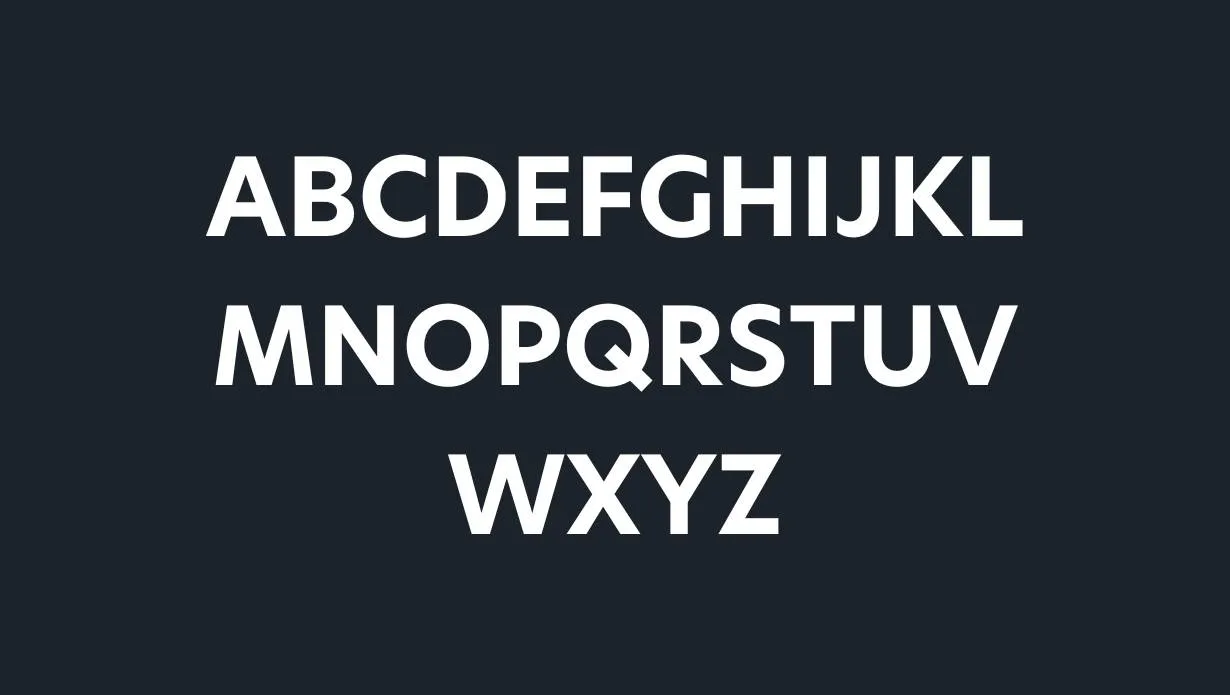 View of Hero New Font