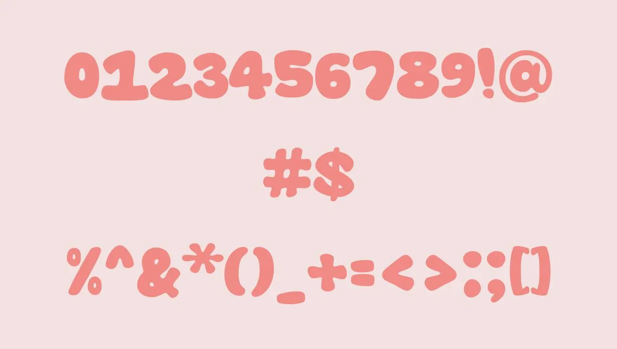 Super Bubble Font