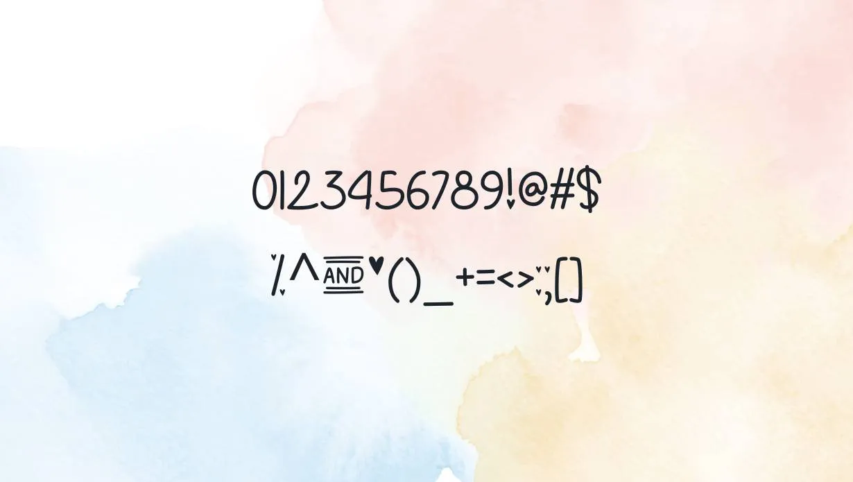 View of love and sunshine font (1)