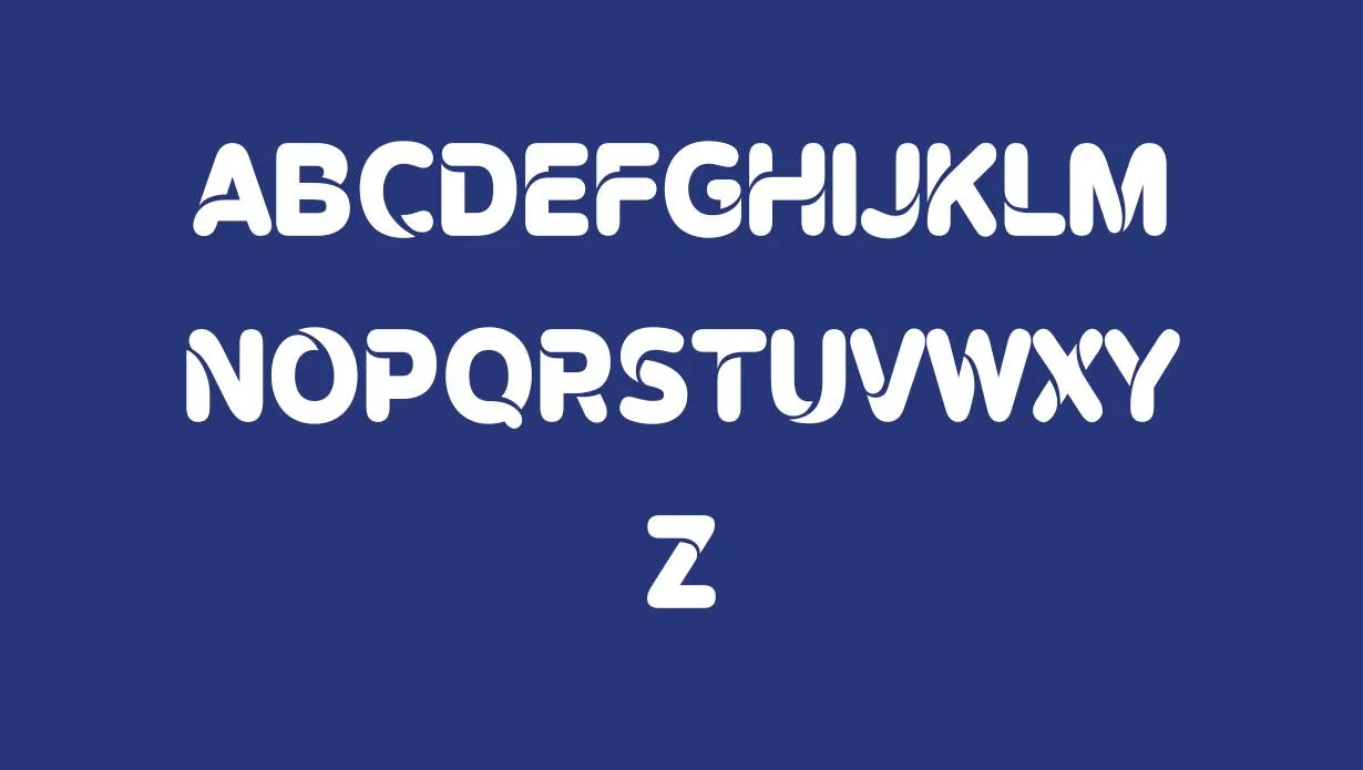 View of Omegle Font