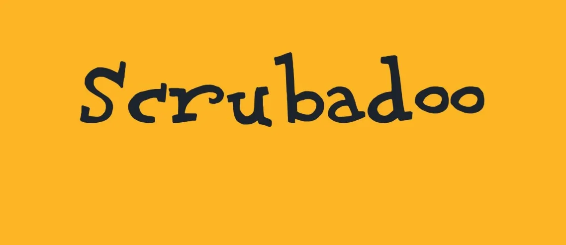 Scrubadoo Font