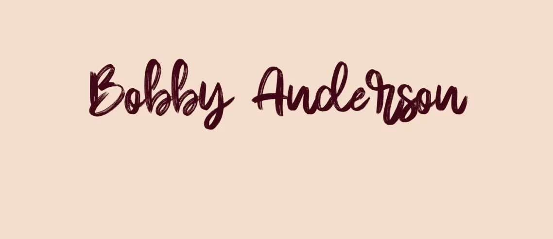 Bobby Anderson Font