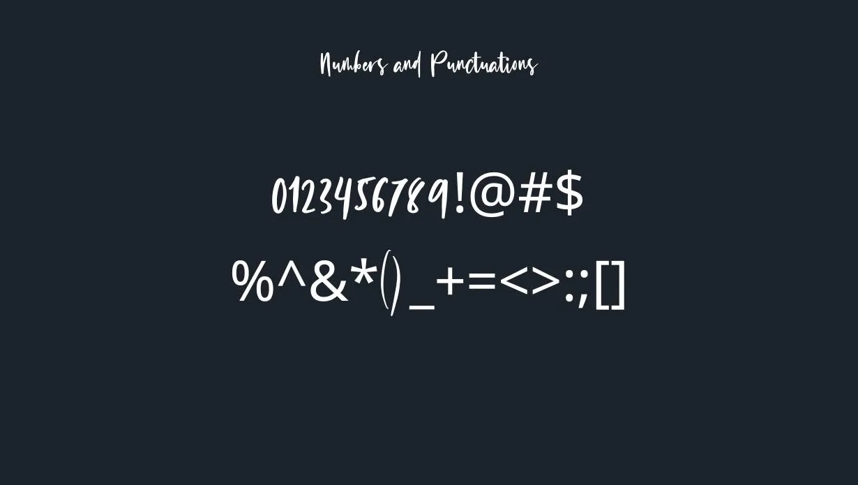 View of Cloudy Night Font