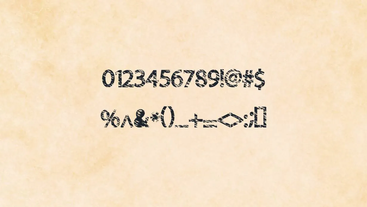 View of quickcut font (1)