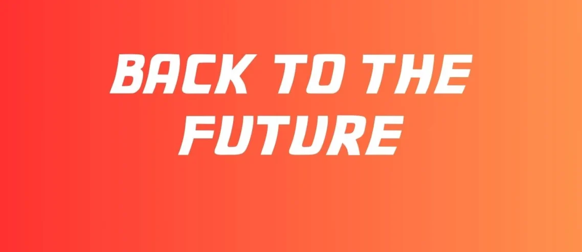 Back to the Future Font