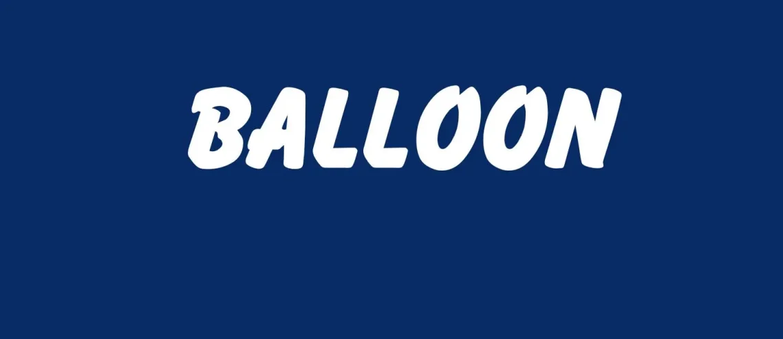 Balloon Extra Bold Font