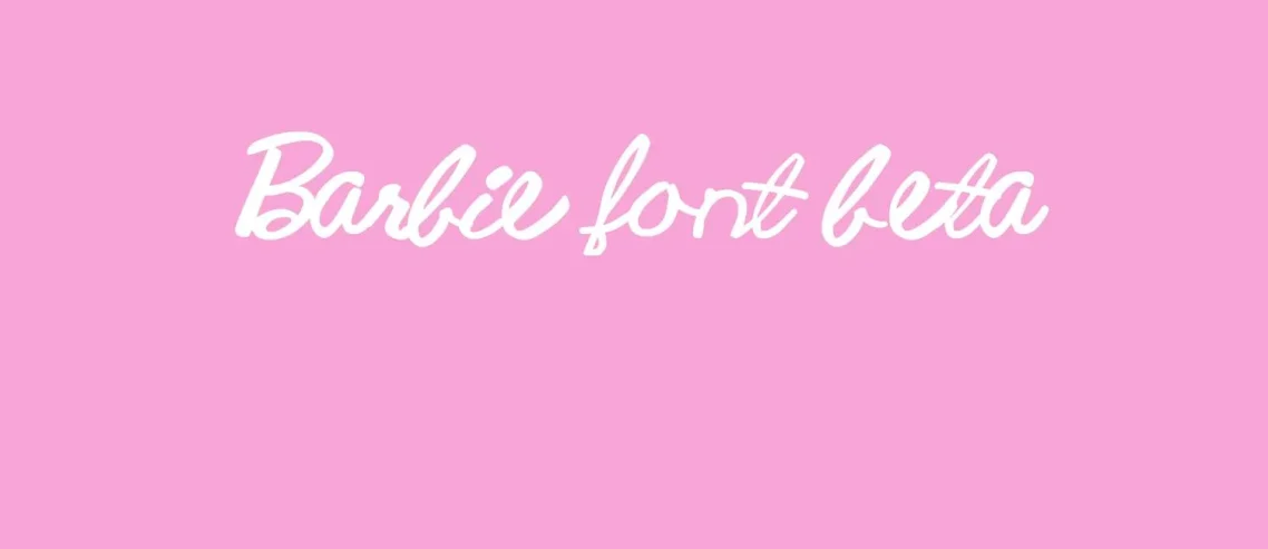 Barbie Font Beta Font