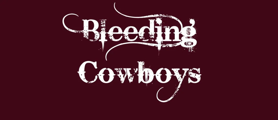 Bleeding Cowboys Font