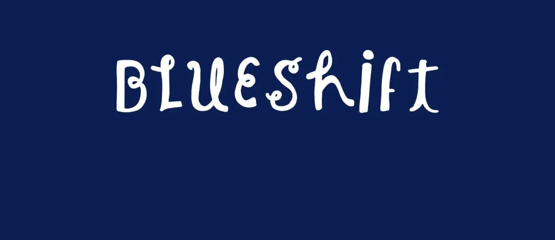 Blueshift Font
