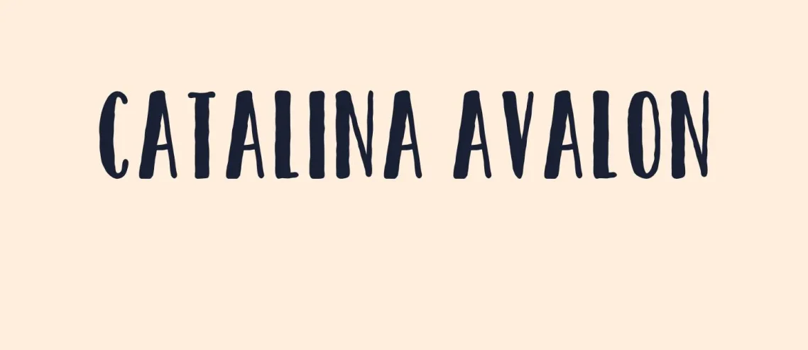 Catalina Avalon Sans W01 Bold Font