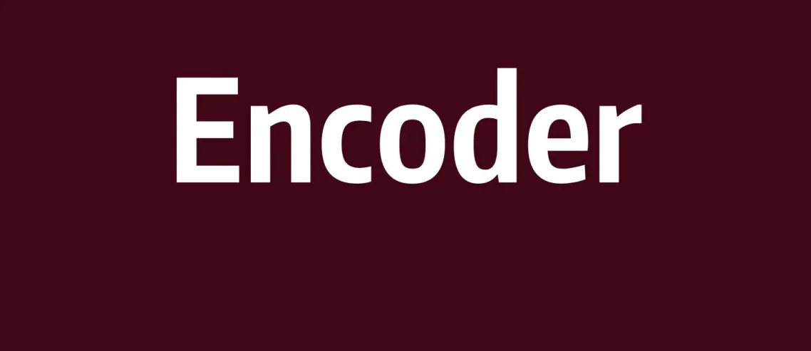 Encoder Font Free Download