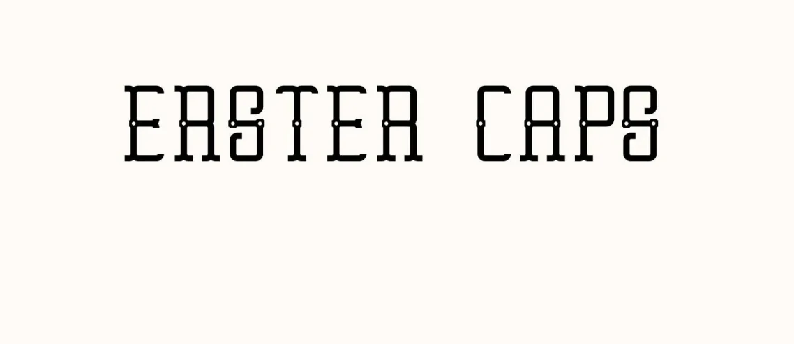 Erster Caps Font