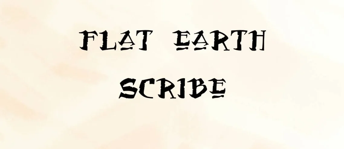 Flat Earth Scribe Font