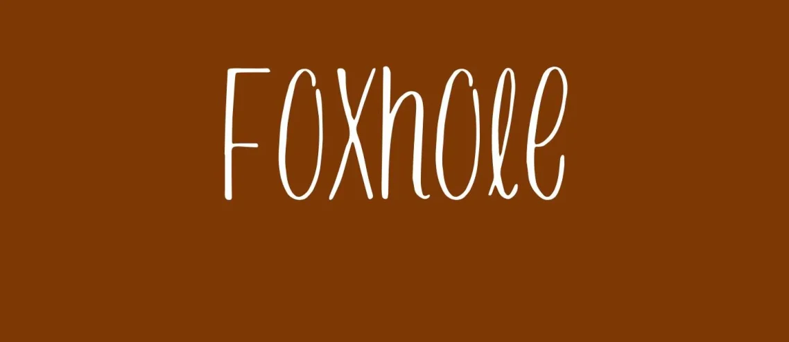 Foxhole Font