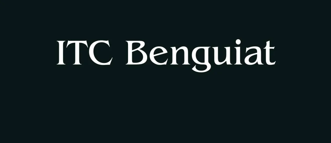 ITC Benguiat Font
