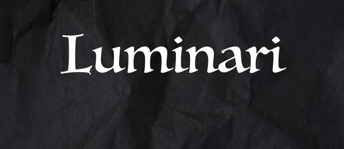Luminari Font