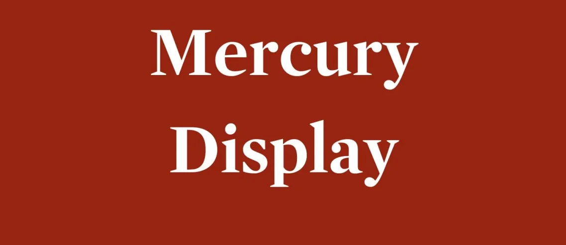Mercury Display Bold Font