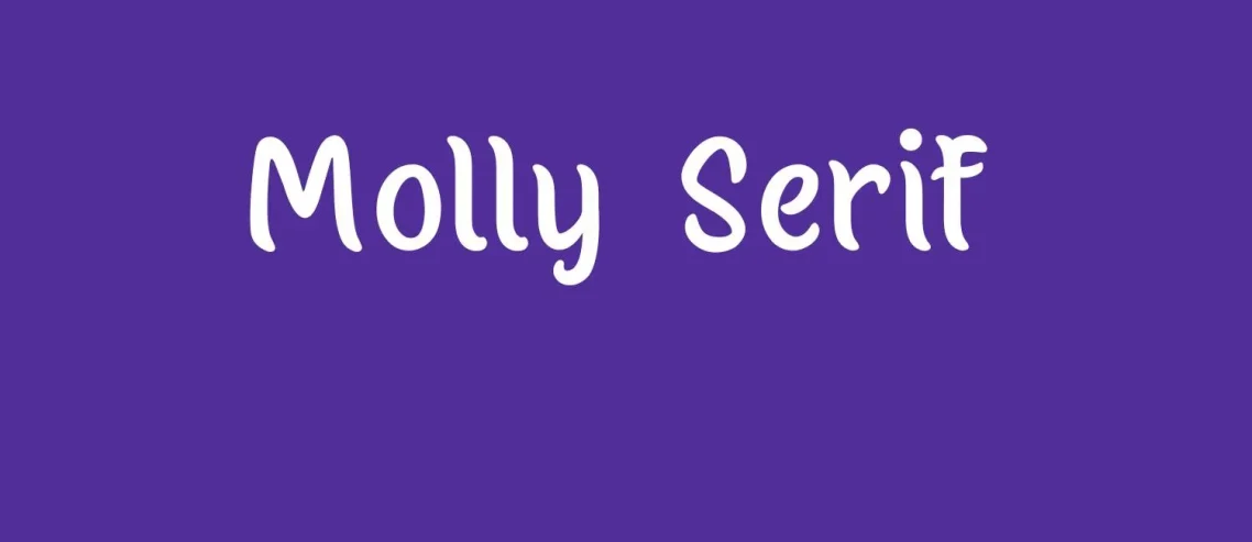 Molly Serif Font