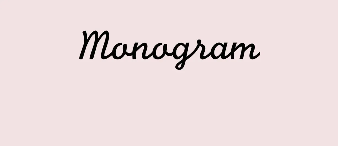 Monogram Regular Font