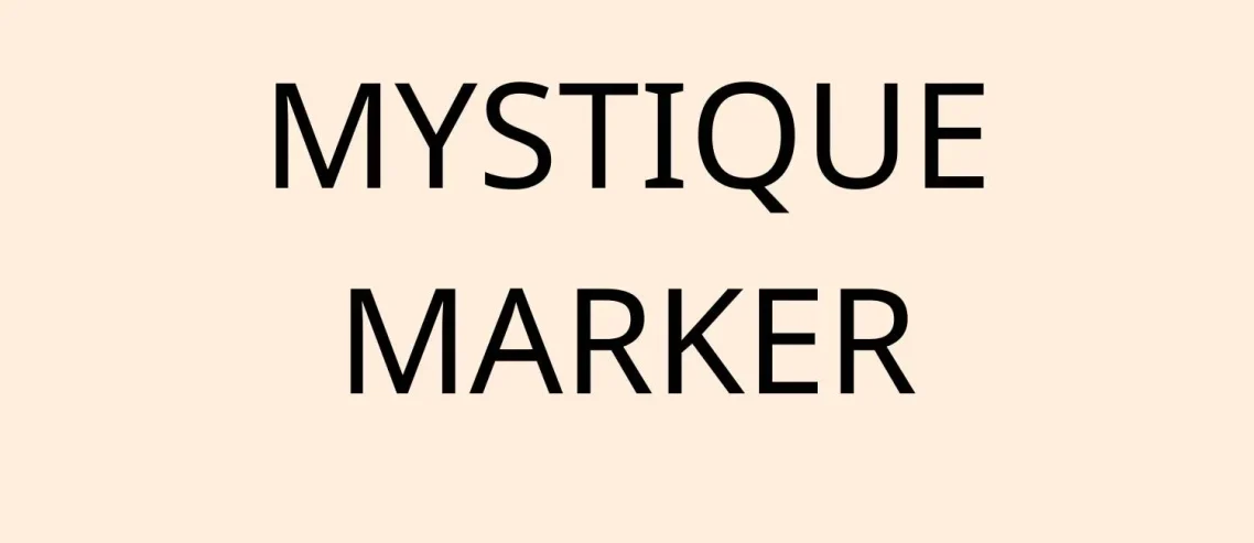 Mystique Marker Font