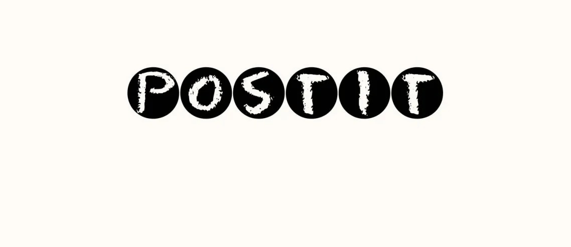Postit Font