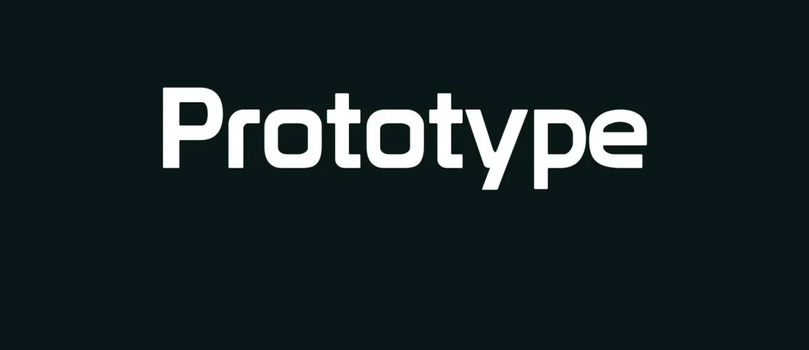 Prototype Font