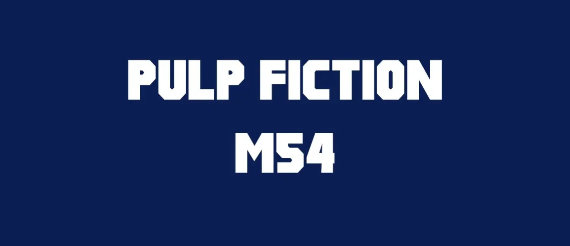 Pulp Fiction M54 Font