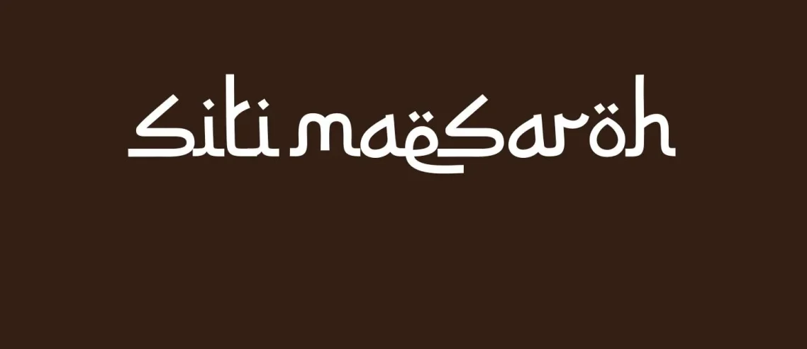 Siti Maesaroh Font