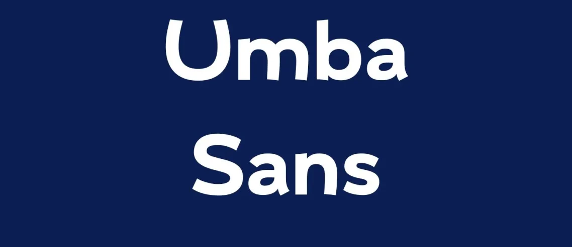 Umba Sans Font