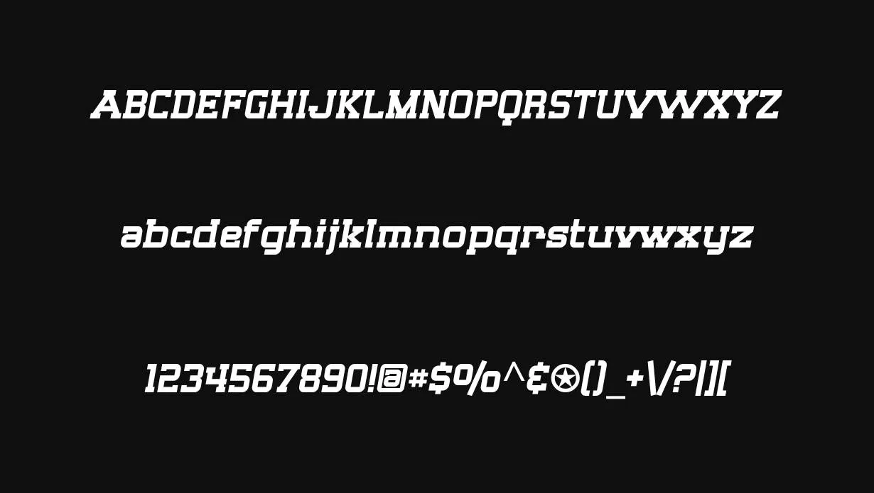 SF Big Whiskey Font