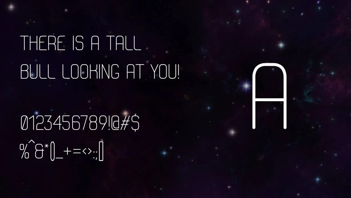 AC Line Font
