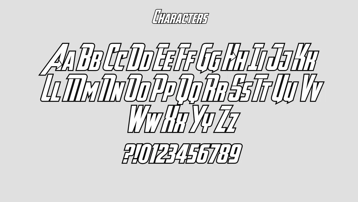 Avenger Font