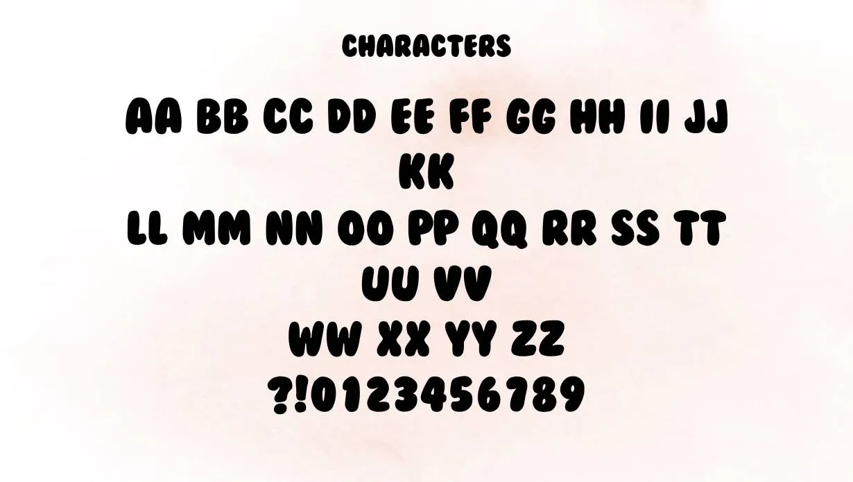 Bubblegum Font