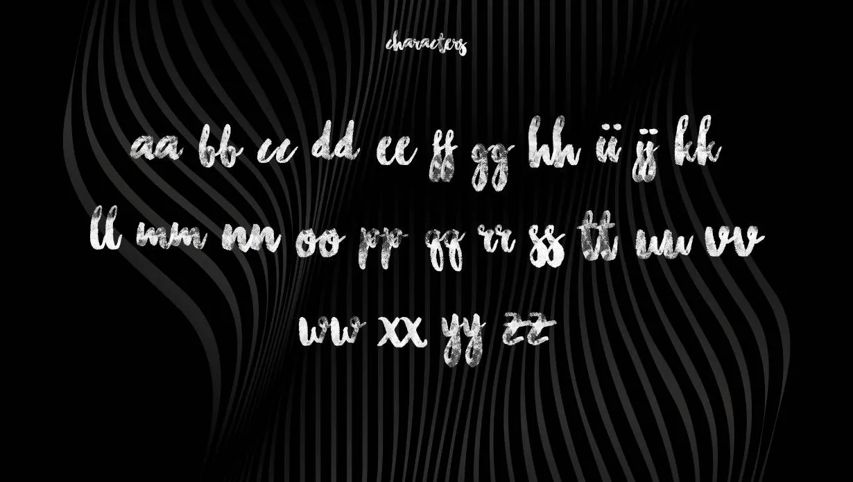 Chasing Embers Typeface Font