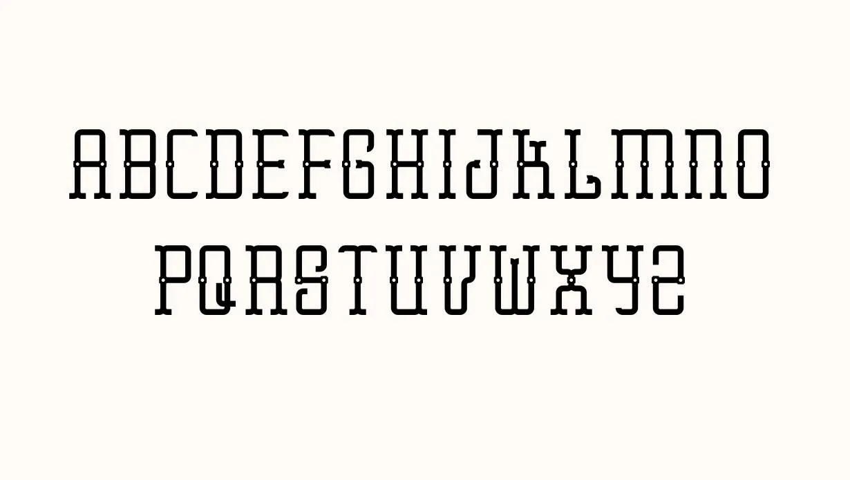 Erster Caps Font