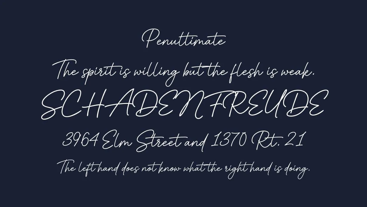 Kallisa Script Font