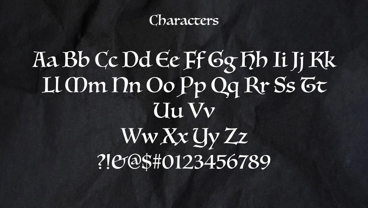 Luminari Font