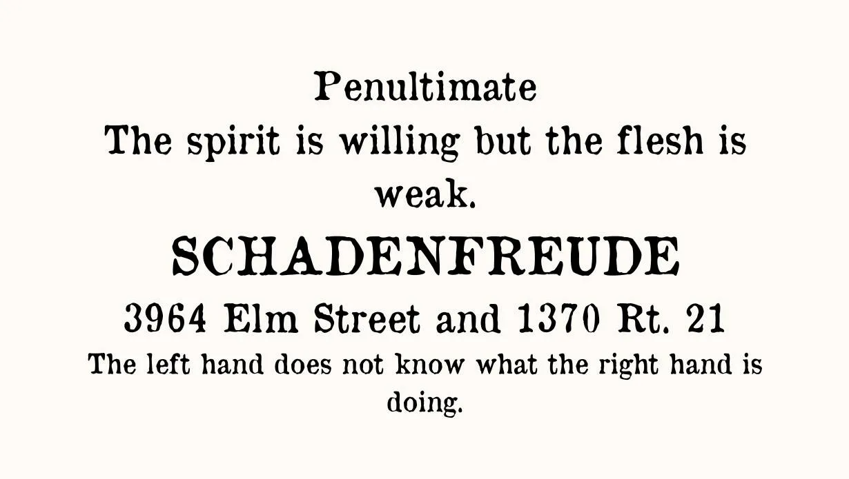 Old Newspaper Types Font