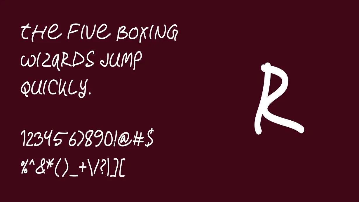 Rantox Typeface Font
