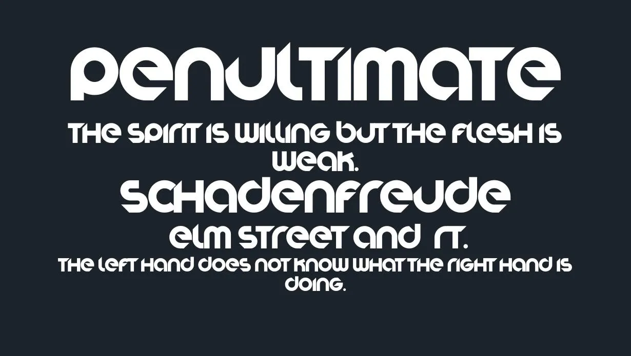 Stereofunk Font