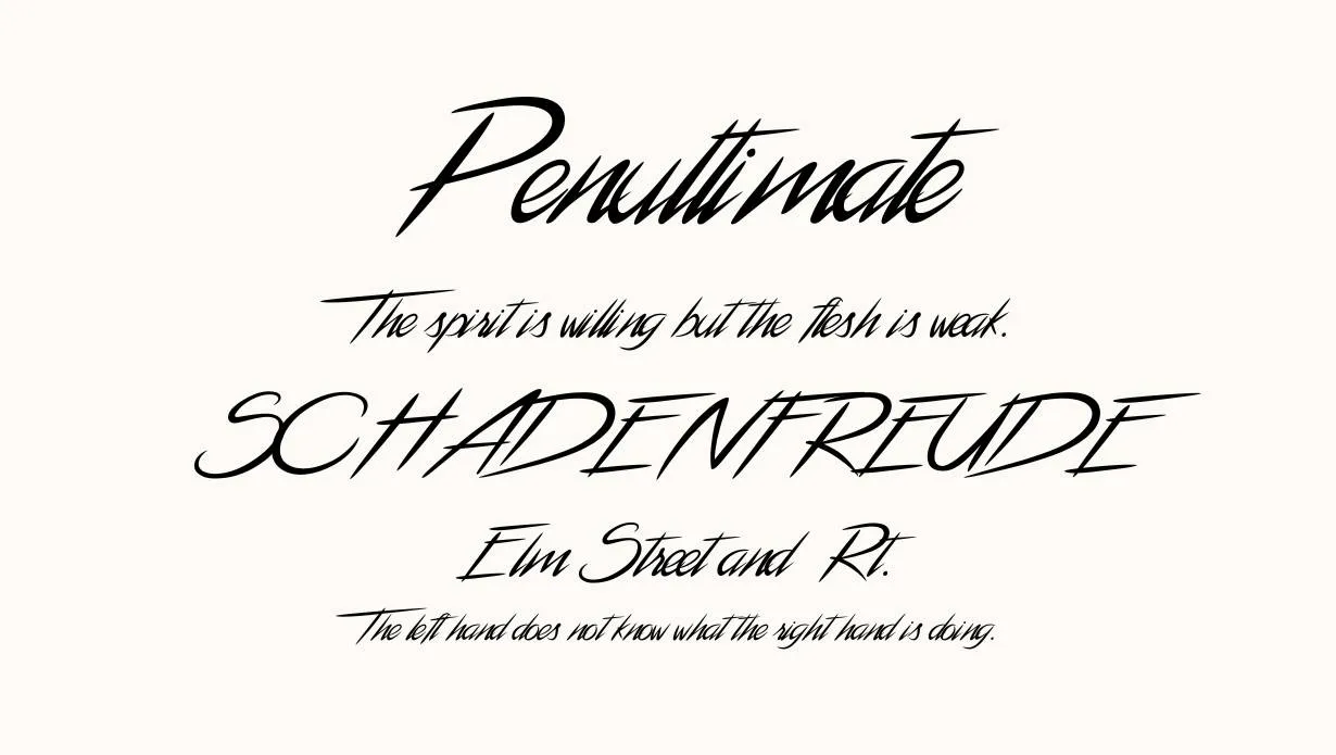 Tahiti Script Font