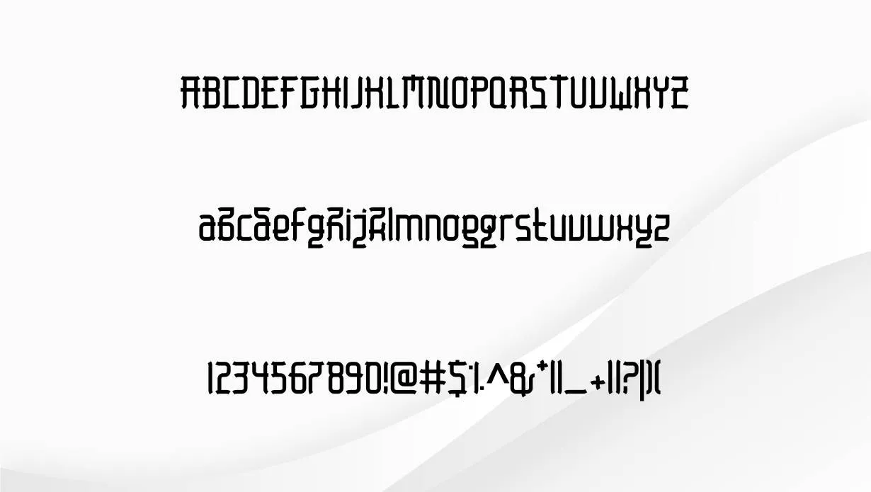 Zero Mojo Font